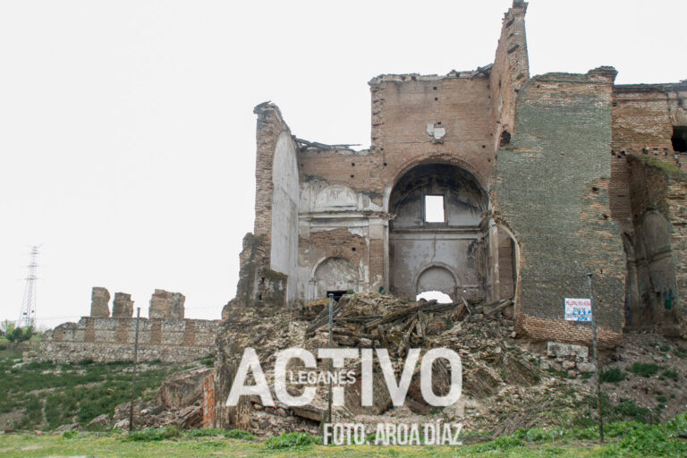 El alcalde de Leganés se compromete a invertir 5 millones de euros para salvar la Iglesia de Polvoranca