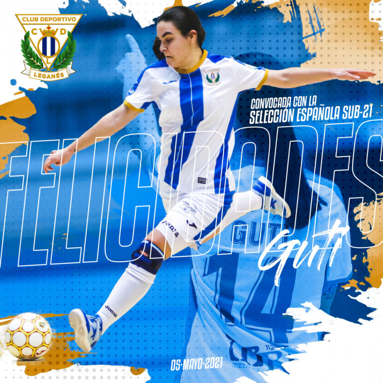 Fútbol sala | Guti, pívot del CD Leganés, convocada por la selección nacional