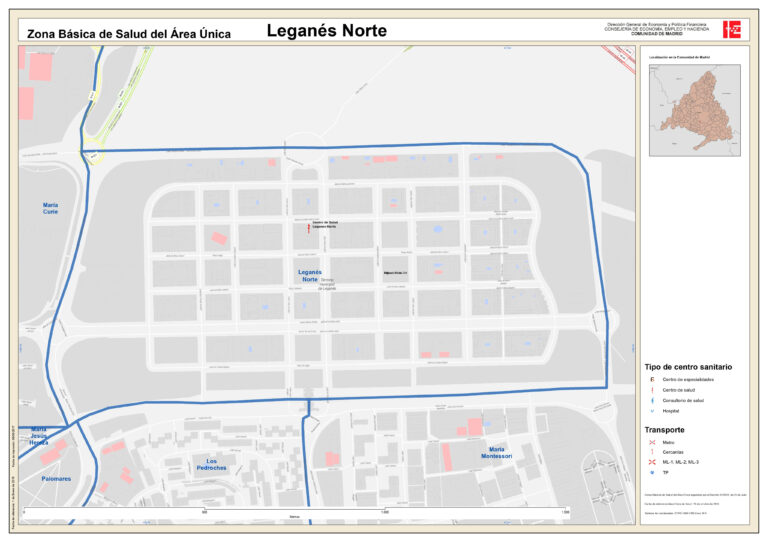 El TSJM ratifica el confinamiento perimetral de Leganés Norte