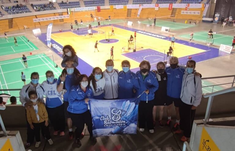 Bádminton | El Club Bádminton Leganés se hace con ocho metales en el circuto senior