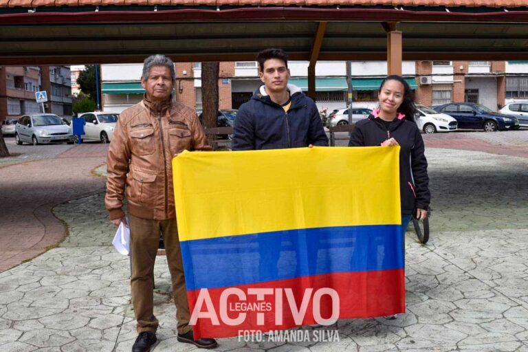 Migrantes colombianos de Leganés, angustiados por la situación en su país