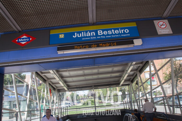 metro de madrid metrosur julian besteiro