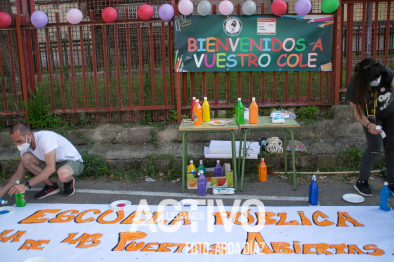 El CEIP Víctor Pradera clama contra el cierre de un aula de 3 años