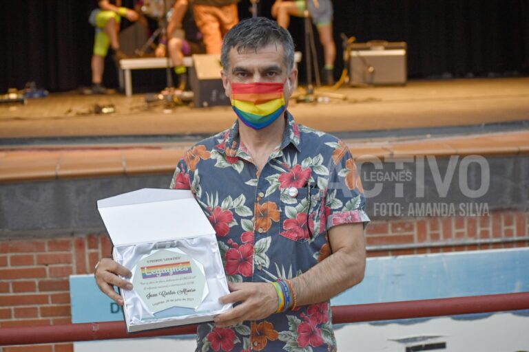 Juan Carlos Alonso, reconocido en los II Premios Legaynés