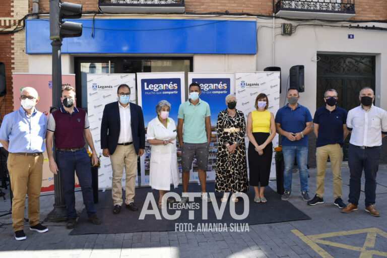 Leganés homenajea al primer estanco y la primera farmacia de la ciudad
