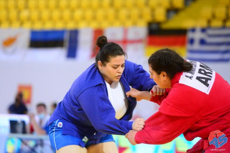 Evadne Huecas, bronce en el Campeonato Europeo de Sambo