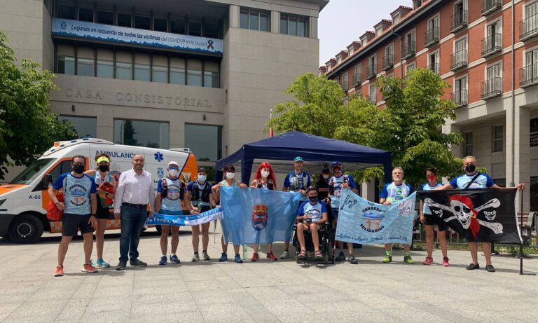 ‘Corredores solidarios’, el grupo que recorre Madrid para visibilizar la ELA