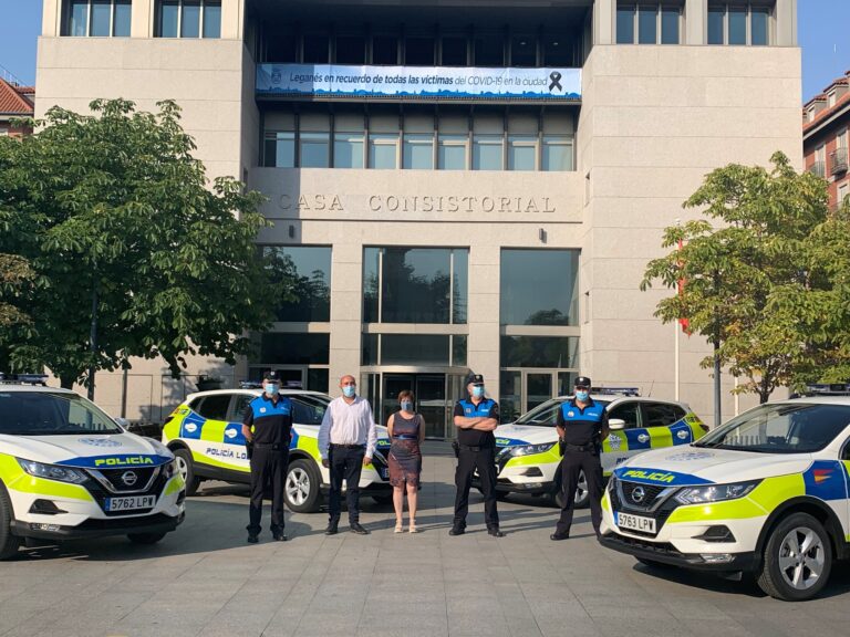 Leganés adquiere cuatro SUV todocamino para Policía Local