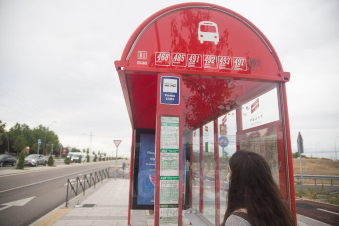 parada de autobus leganes