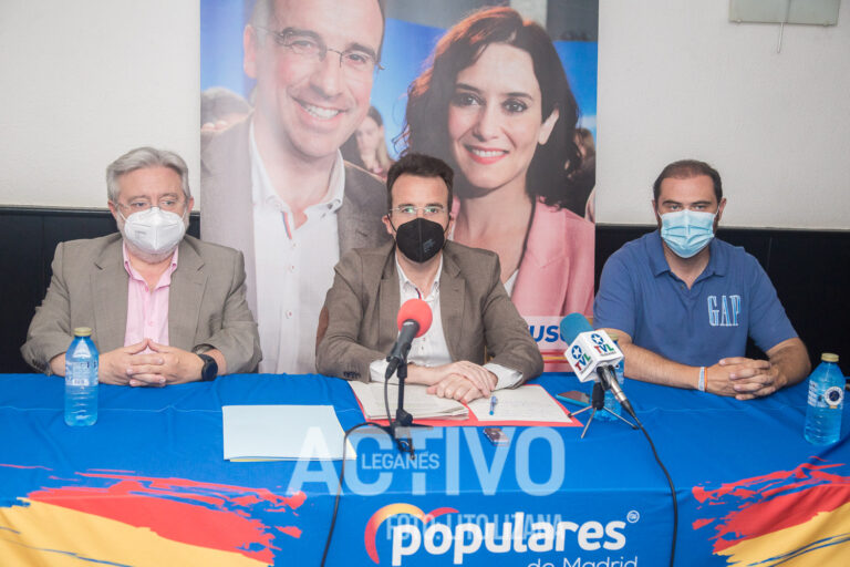 El PP de Leganés se suma a la ofensiva para exigir la marcha de Garzón