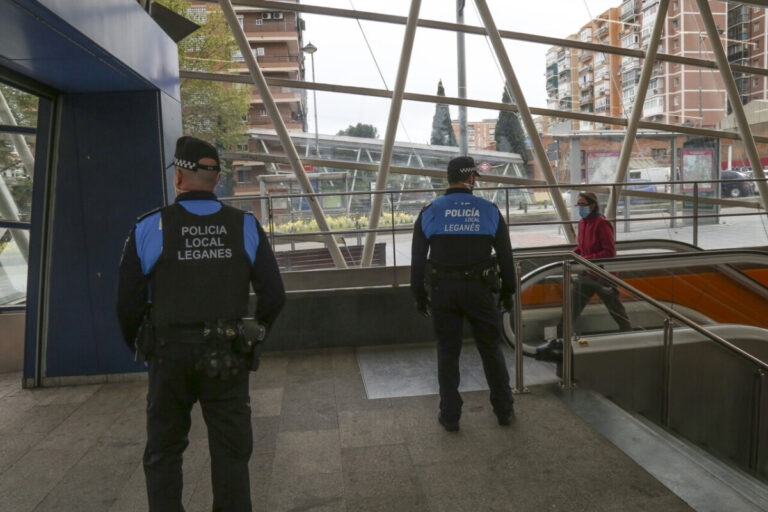 Leganés recibe 2.4 millones de ayudas para Policía Local