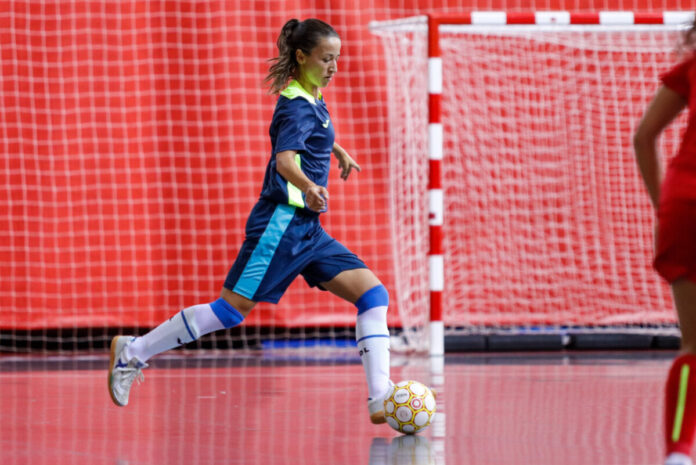 Isa García en el CD Leganés FS Isa García Fútbol Sala
