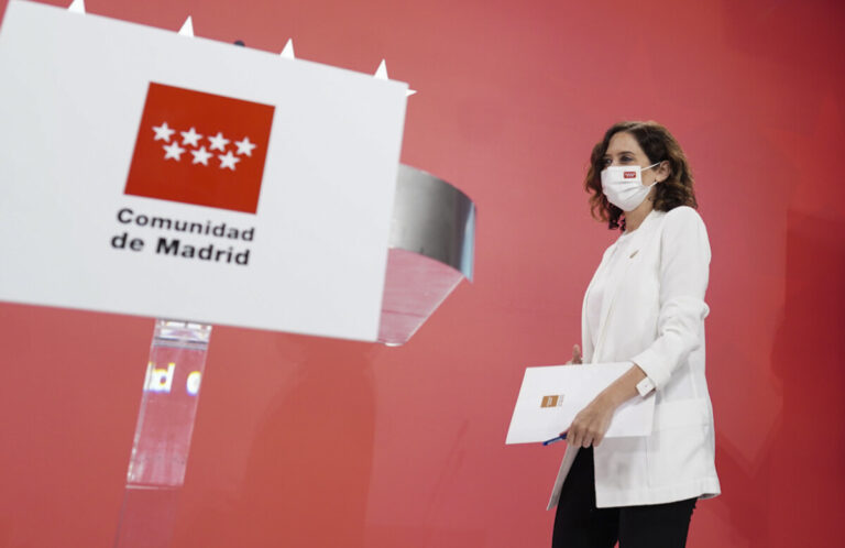 Ayuso niega ahora sus propias cifras de fallecidos en residencias: «Fue un invento»