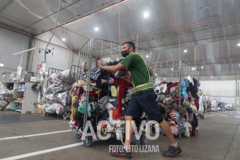 ¿Qué pasa con la ropa que donamos?