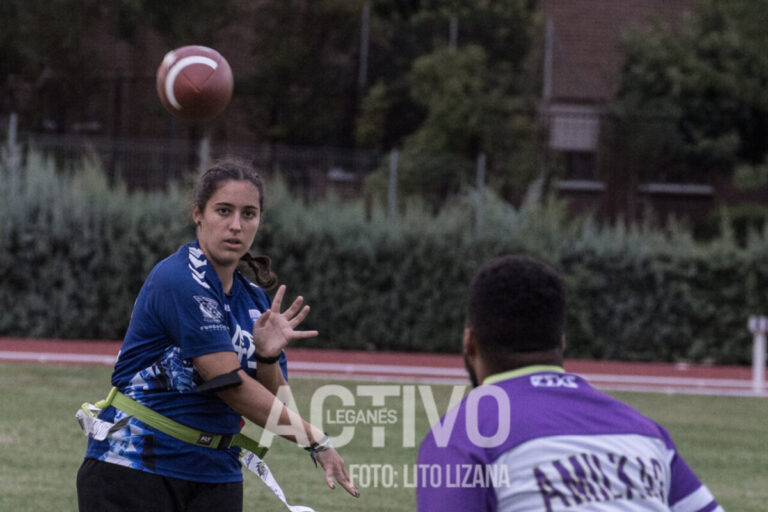 El fútbol americano gana adeptos en Leganés con la modalidad ‘flag’
