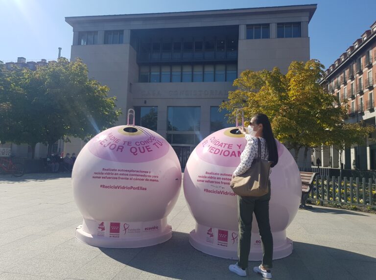 Ecovidrio y Leganés presentan la campaña ‘Recicla Vidrio por ellas’
