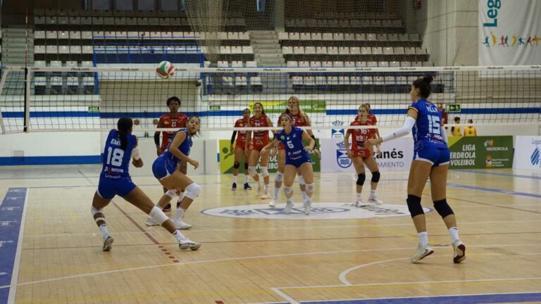 Las del Voleibol Leganés arañan su primer punto en Liga Iberdrola