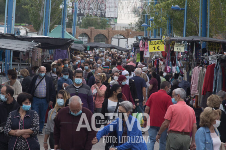 El mercadillo de Leganés vuelve al Recinto Ferial