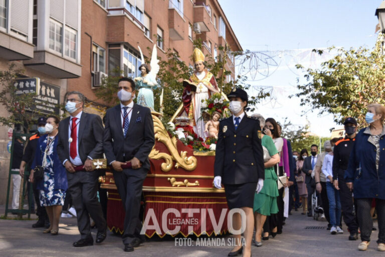 Leganés brinda honores a San Nicasio, renovando sus votos como patrón