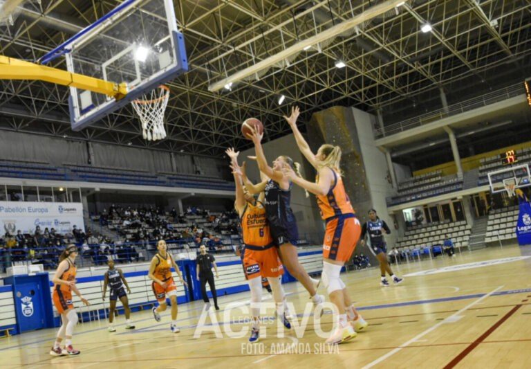Baloncesto | El Innova tsn Leganés cae ante un potente Valencia (41-64)