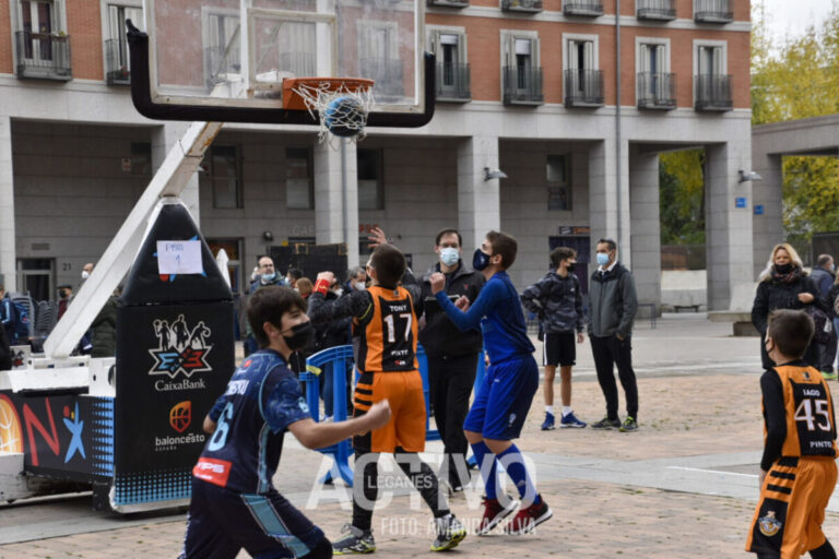 Leganés alberga un torneo de baloncesto con el Plaza 3×3 CaixaBank