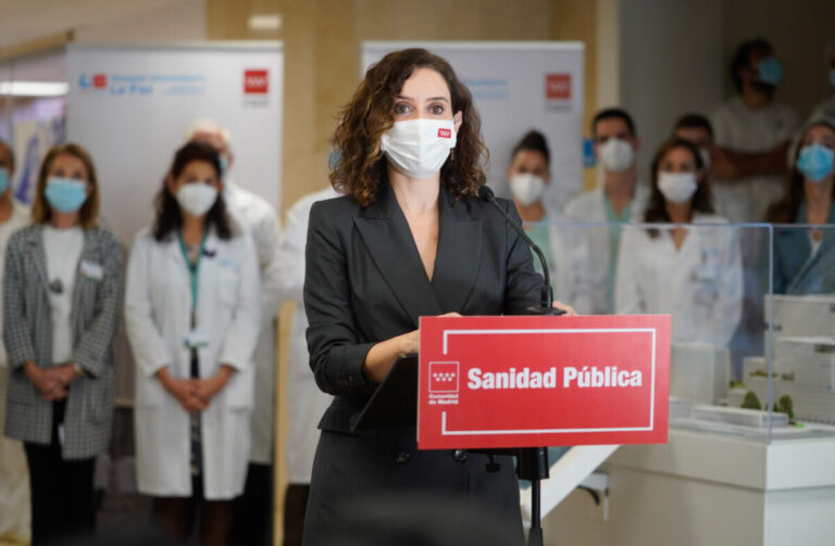 Díaz Ayuso anuncia un refuerzo en la Atención Primaria