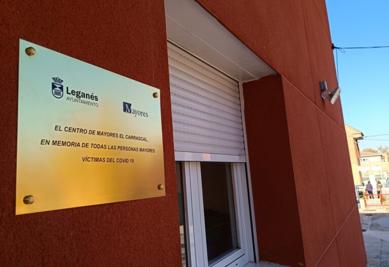 Leganés recuerda a las personas mayores fallecidas por el Covid-19