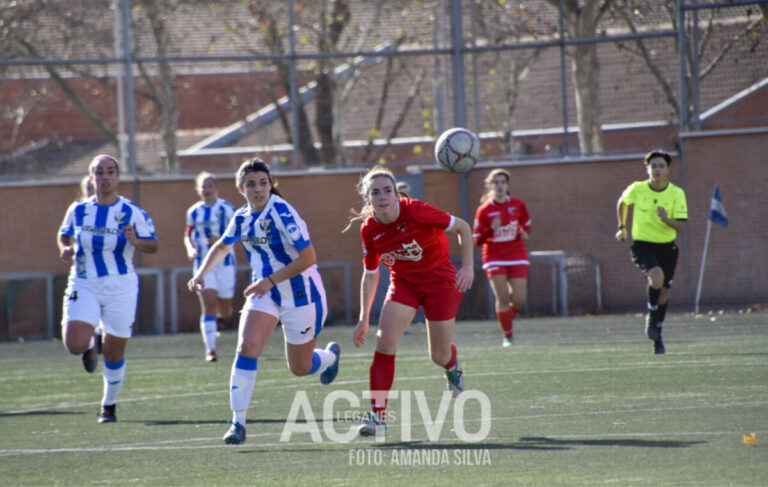Festival de goles del CD Leganés femenino defendiendo el liderato