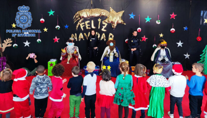 reyes magos policia nacional