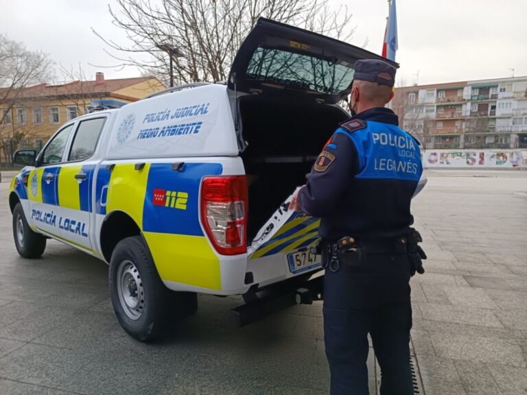 Balance del temporal en Leganés: 24 intervenciones de Policía Local