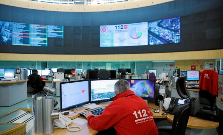 El 112 recibe 2.234 llamadas en la noche de Año Nuevo