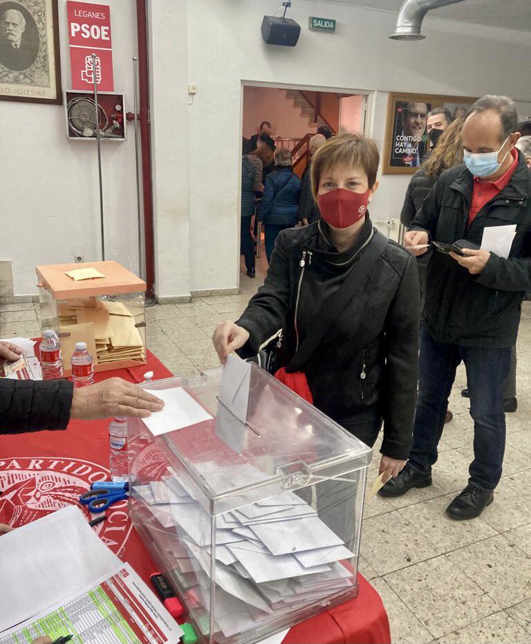 laura oliva secretaria general psoe leganes