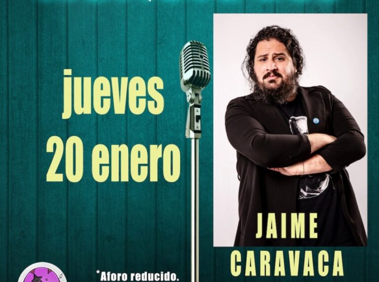 Agenda | El humorista Jaime Caravaca aterriza en Leganés
