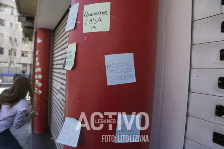 «Queremos independizarnos», el contundente mensaje de los jóvenes de Leganés a EMSULE