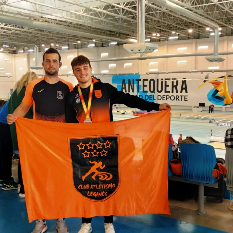 Ángel González, subcampeón de España de 200 metros lisos