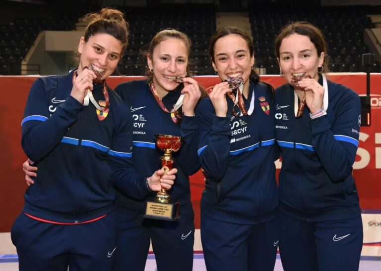 ‘De Leganés al cielo’ del sable femenino mundial