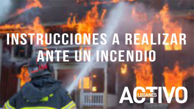 Cuatro intoxicados por un incendio eléctrico en Leganés