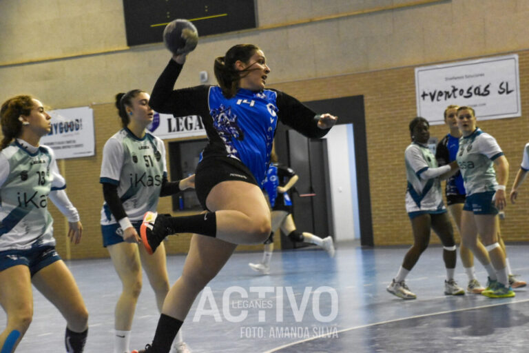 Las jugadoras del Balonmano Leganés caen en casa ante el Córdoba