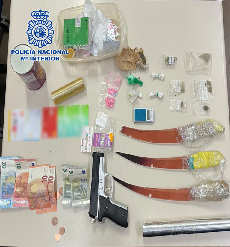 Desmantelados dos puntos de venta de droga en Leganés