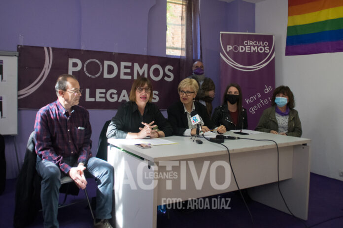 podemos leganes rueda de prensa