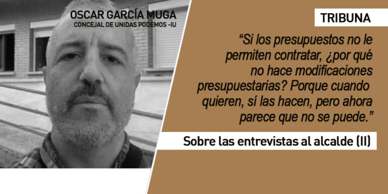 Sobre las entrevistas al Alcalde de Leganés (II)