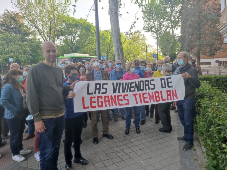 Vecinos de Leganés denuncian temblores en sus casas