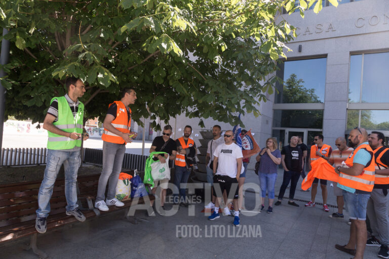 Policía Local de Leganés se manifiesta ante los incumplimientos