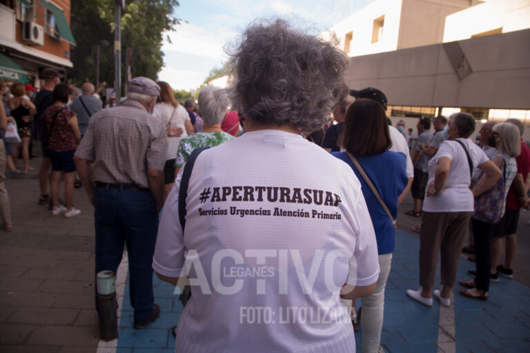 Vecinos de Leganés reclaman mayores dotaciones sanitarias