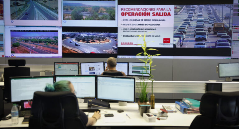 Las carreteras de Madrid, preparadas para la Operación Salida