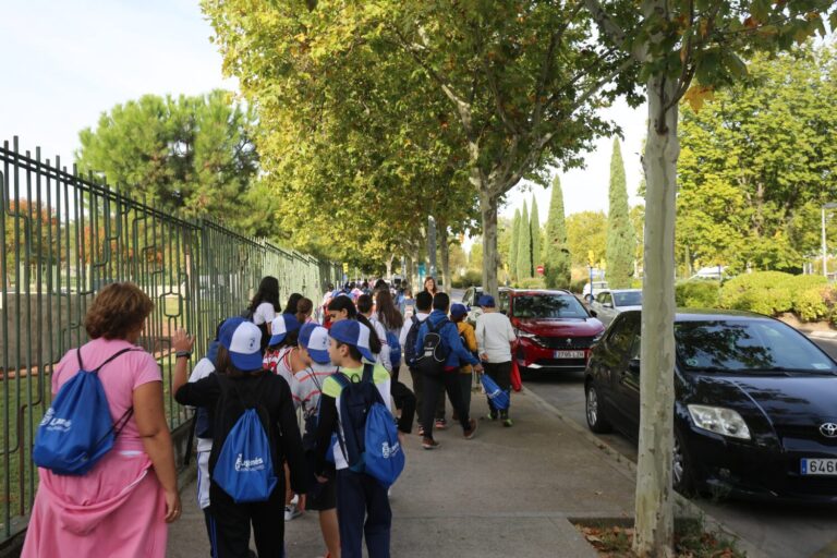150 escolares participan en la marcha del Día Mundial del Corazón