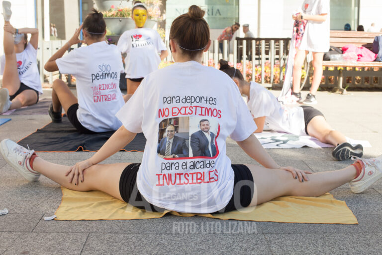 El Club Ritmadrid planta cara al Ayuntamiento: «Entrenaremos en la calle mientras el tiempo lo permita»
