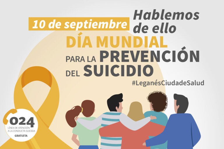 ‘Hablemos de ello’, la campaña de Leganés para prevenir el suicidio