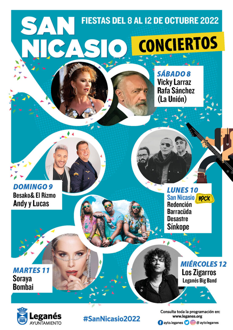 Programa día a día de las Fiestas de San Nicasio