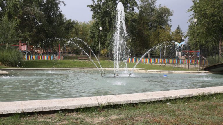 Rehabilitada la Fuente de los Olivos, del Parque de La Chopera